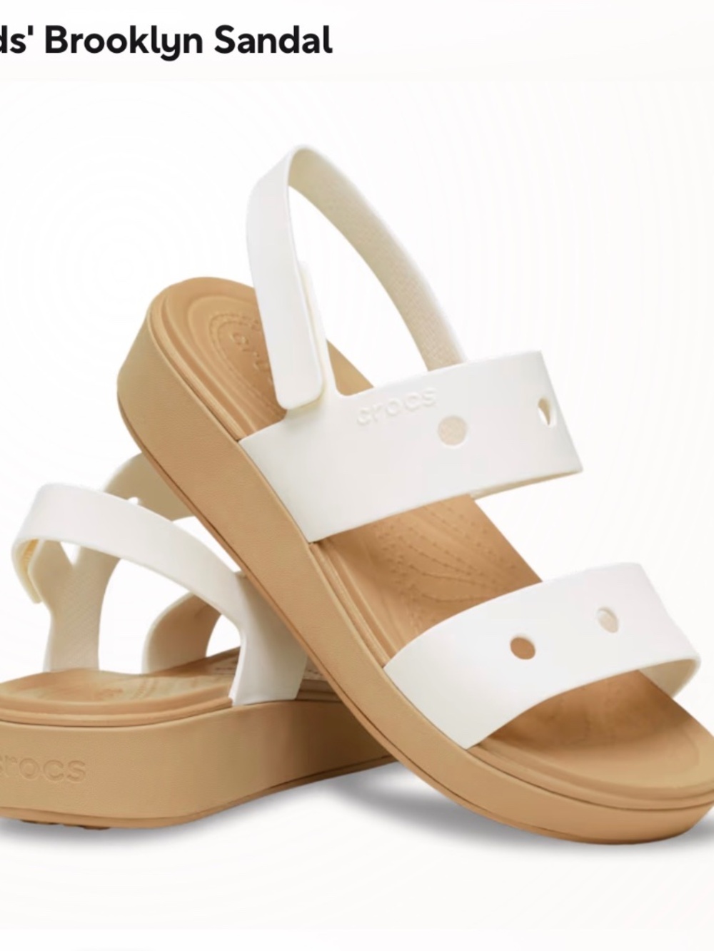 Crocs Brooklyn cashew